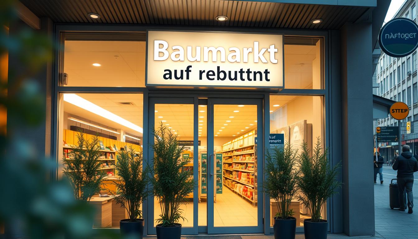 Baumarkt auf Rechnung