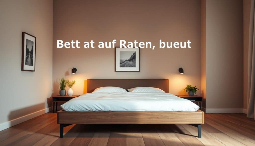 Bett auf Raten kaufen