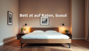 Bett auf Raten kaufen