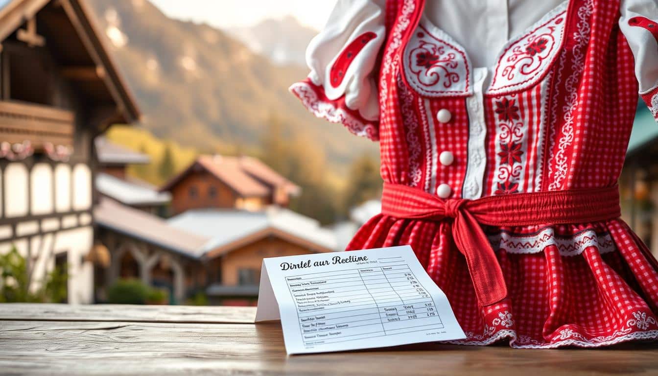 Dirndl auf Rechnung