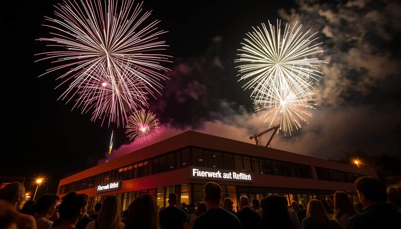 Feuerwerk auf Rechnung