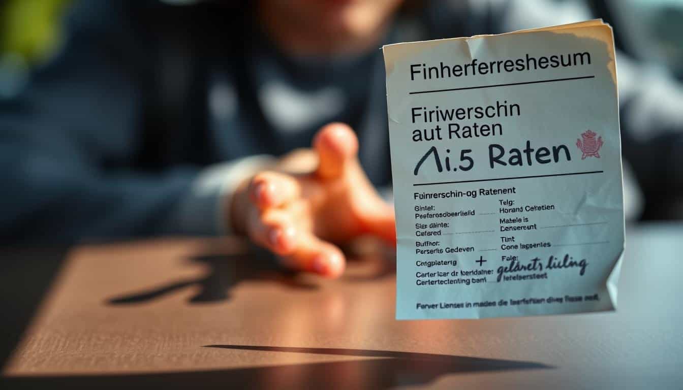 Führerschein auf Raten