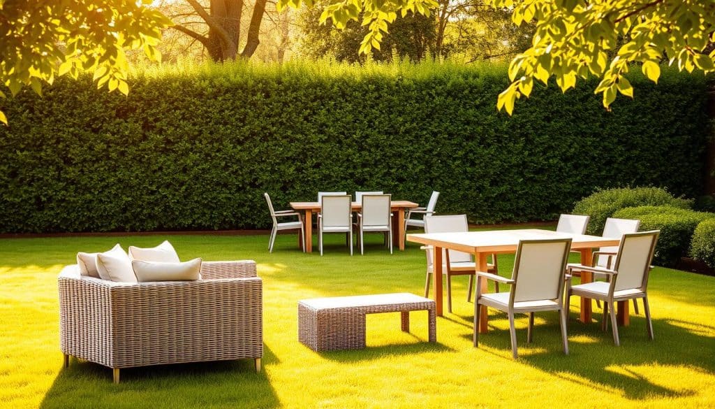 Gartenmöbel auf Raten