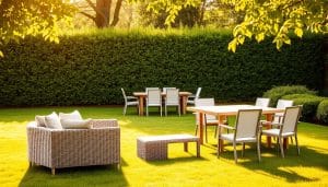 Gartenmöbel auf Raten