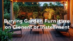 Gartenmöbel auf Rechnung