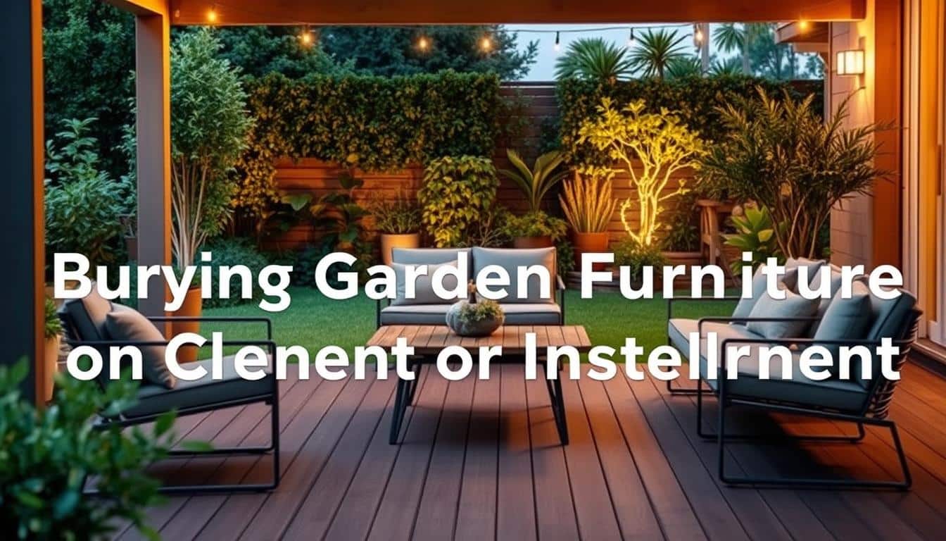 Gartenmöbel auf Rechnung