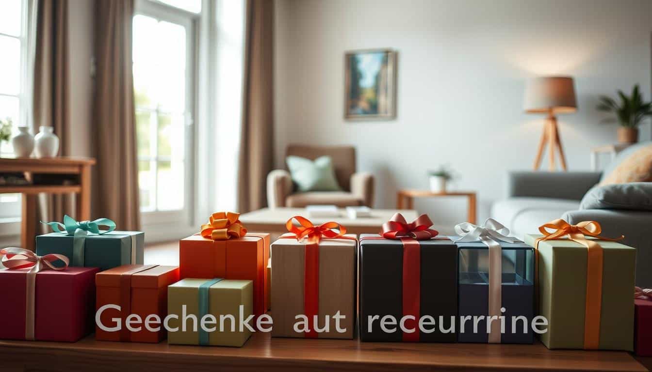 Geschenke auf Rechnung