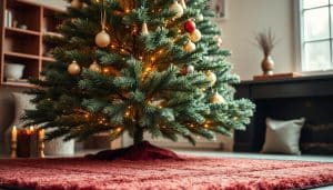 Künstlicher Weihnachtsbaum auf Rechnung
