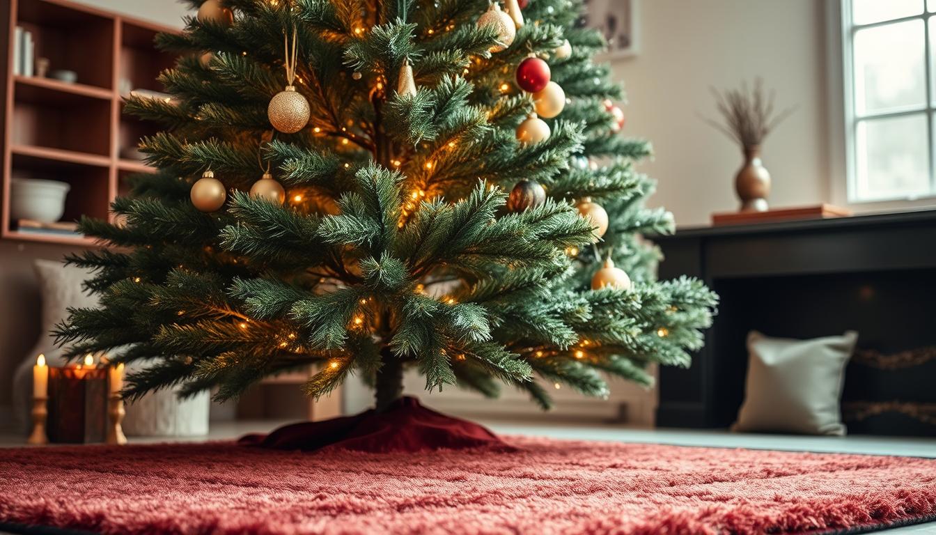Künstlicher Weihnachtsbaum auf Rechnung