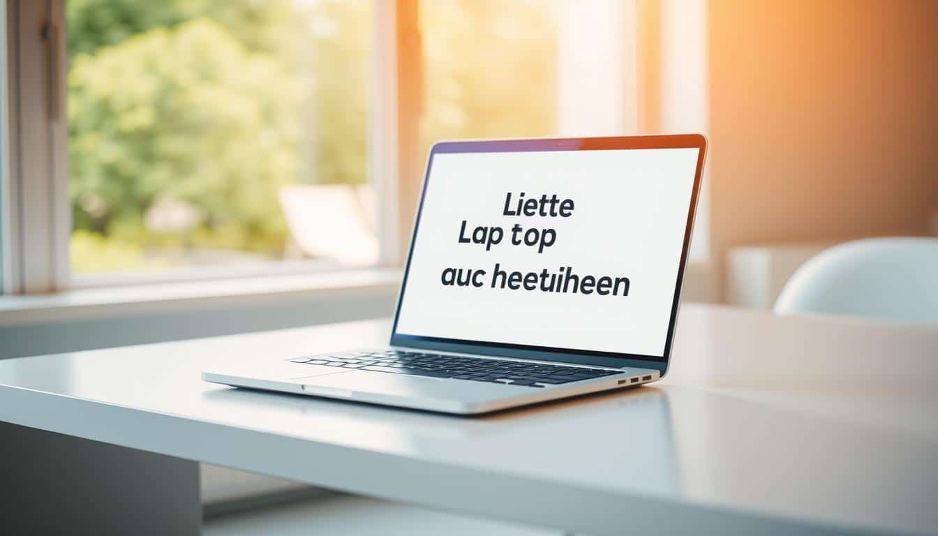 Laptop auf Rechnung