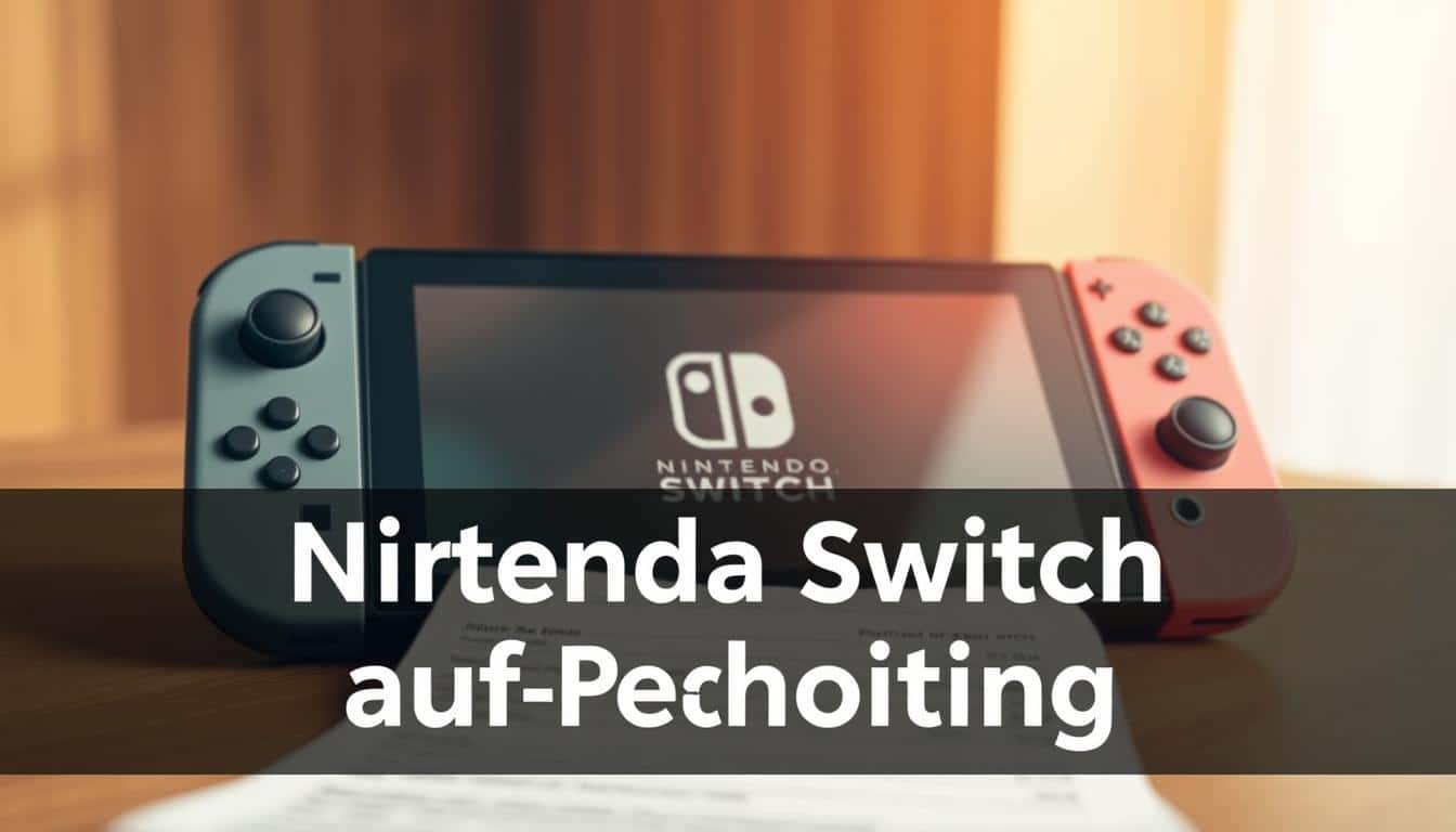 Nintendo Switch auf Rechnung