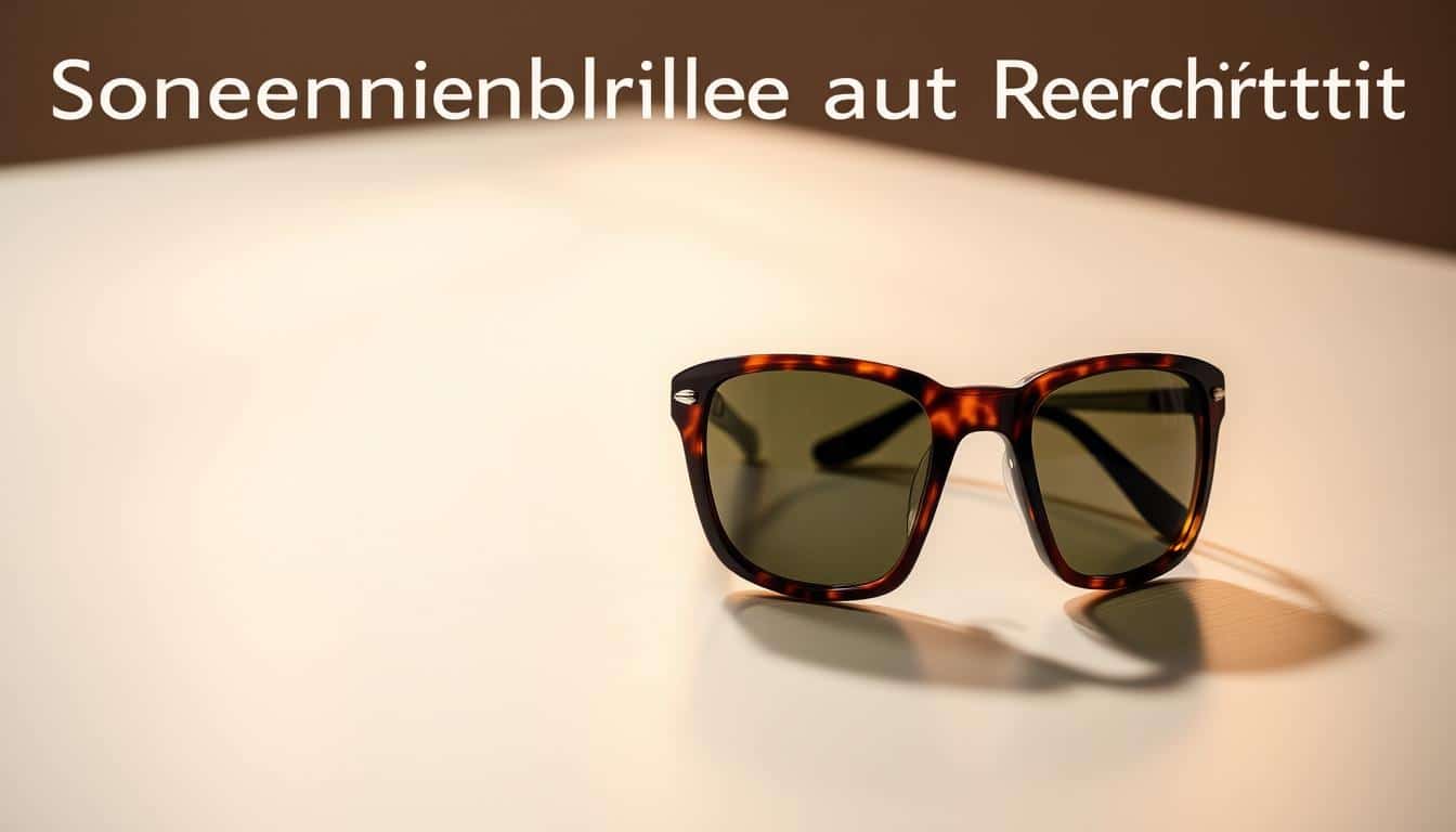 Sonnenbrille auf Rechnung