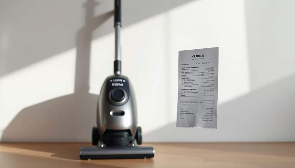 Staubsauger auf Rechnung ohne Klarna