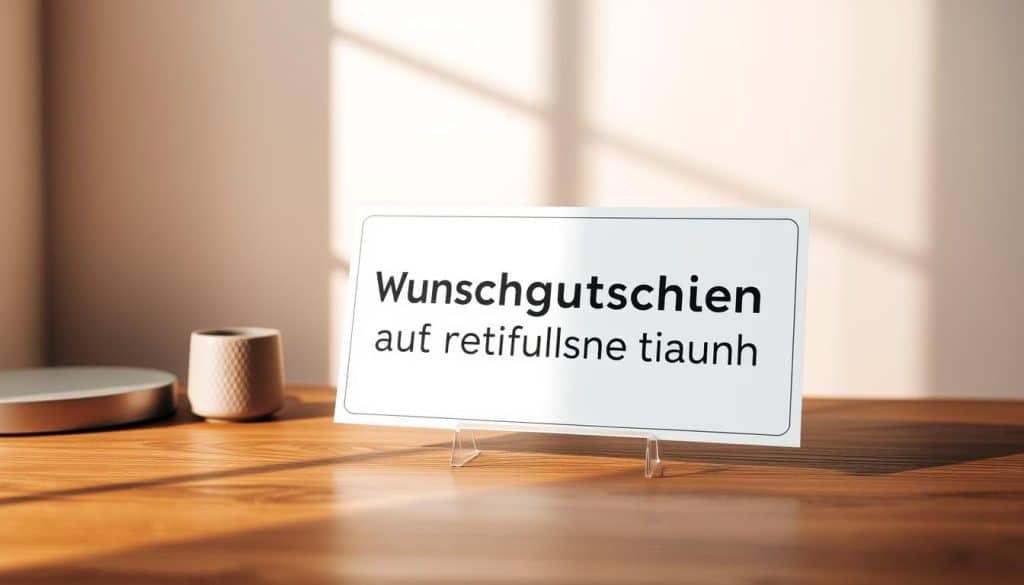 Wunschgutschein auf Rechnung kaufen