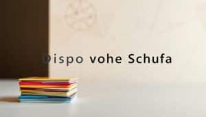 Dispo ohne Schufa hier über uns beantragen