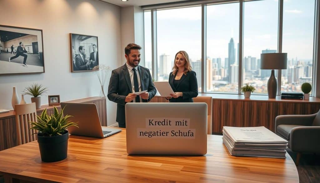Kredit mit negativer Schufa hier über uns beantragen