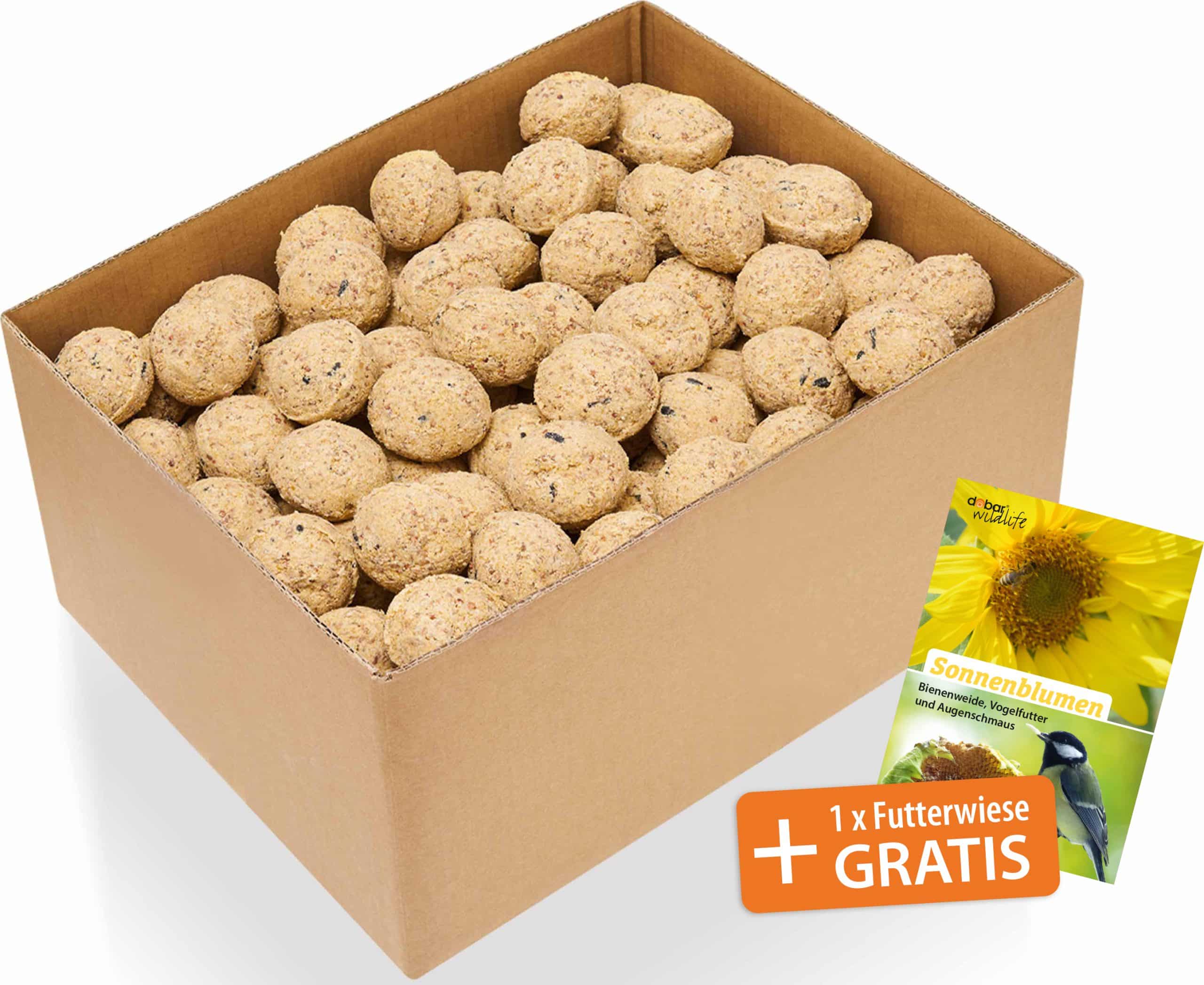 100x Meisenknödel ohne Netz