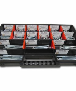 300 tlg Zylinderschrauben Sortiment  M5 // 6mm-60mm Schrauben Set Schraubenbox DIN 912/ISO4762 Bolzen Vollgewindeschrauben Maschinenschrauben Gewindeschrauben Zylinderkopfschrauben