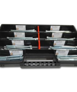 80 tlg Zylinderschrauben Sortiment M6 // 65mm-100mm Schrauben Set Schraubenbox DIN 912/ISO4762 Bolzen Vollgewindeschrauben Maschinenschrauben Gewindeschrauben Zylinderkopfschrauben