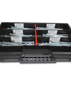 90 tlg Zylinderschrauben Sortiment  M5 // 65mm-100mm Schrauben Set Schraubenbox DIN 912/ISO4762 Bolzen Vollgewindeschrauben Maschinenschrauben Gewindeschrauben Zylinderkopfschrauben