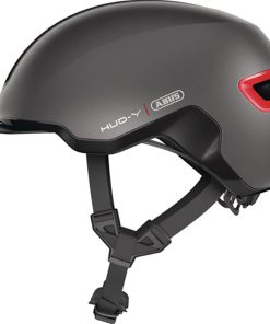 ABUS Fahrradhelm "Hud-Y" dunkelgrau