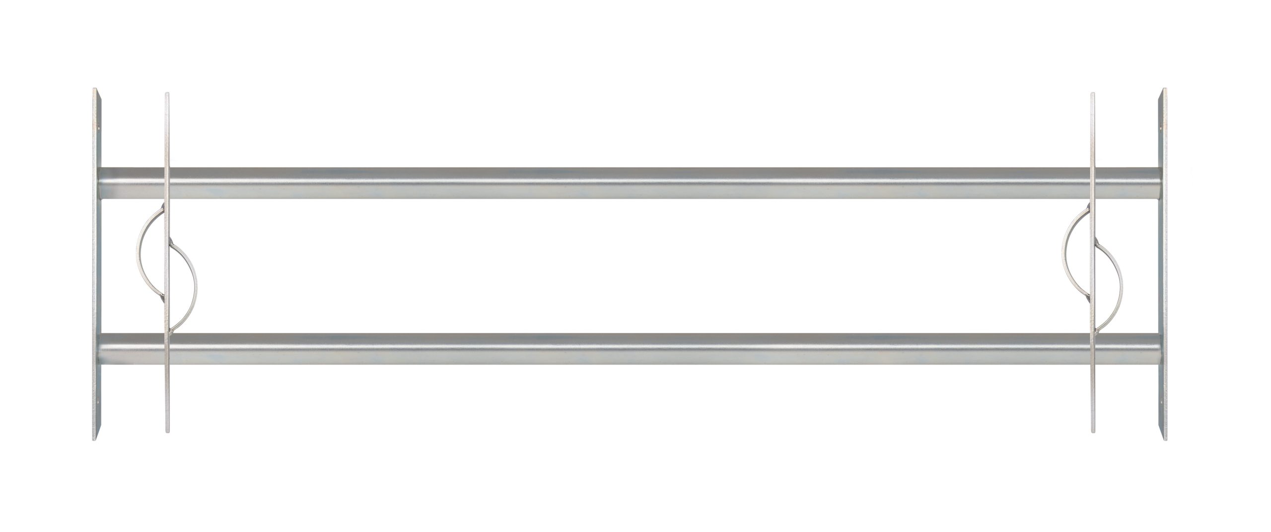 Alberts Fenstergitter Secorino Style 1000 - 1500 x 300 mm Ausziehgitter