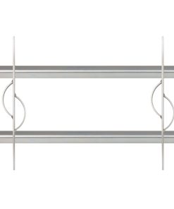 Alberts Fenstergitter Secorino Style 500 - 650 x 300 mm Ausziehgitter