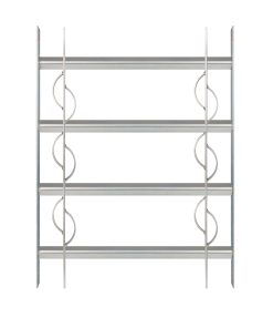 Alberts Fenstergitter Secorino Style 500 - 650 x 600 mm Ausziehgitter