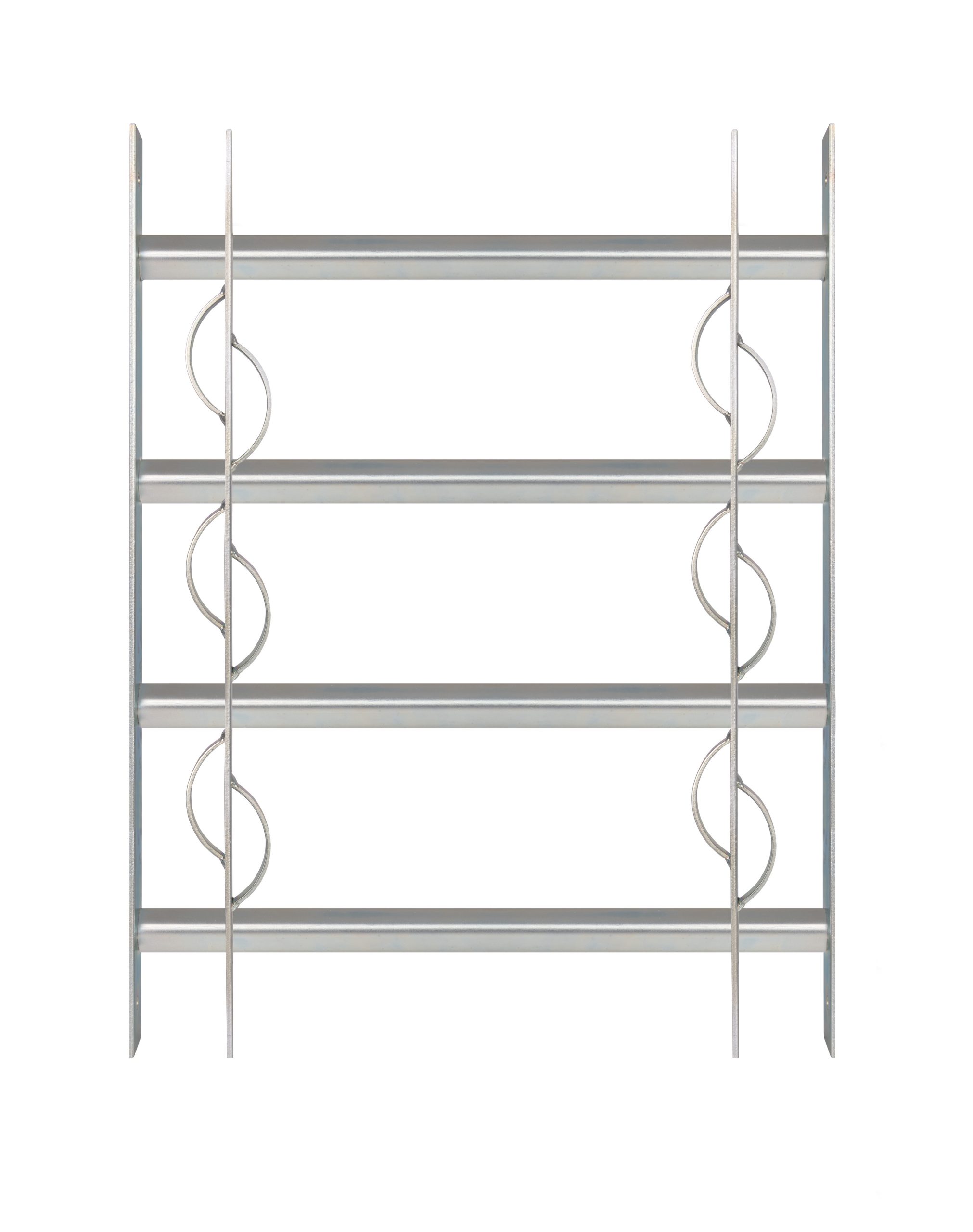 Alberts Fenstergitter Secorino Style 500 - 650 x 600 mm Ausziehgitter