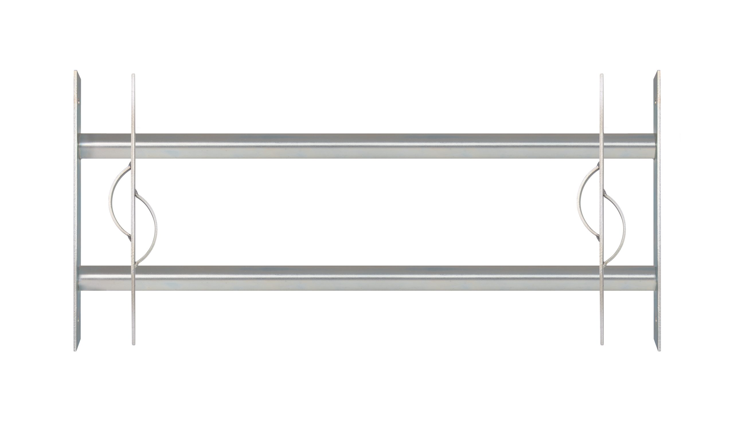 Alberts Fenstergitter Secorino Style 700 - 1050 x 300 mm Ausziehgitter