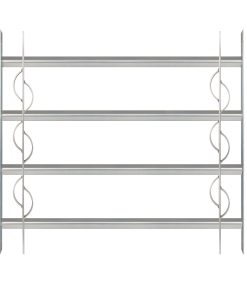 Alberts Fenstergitter Secorino Style 700 - 1050 x 600 mm Ausziehgitter