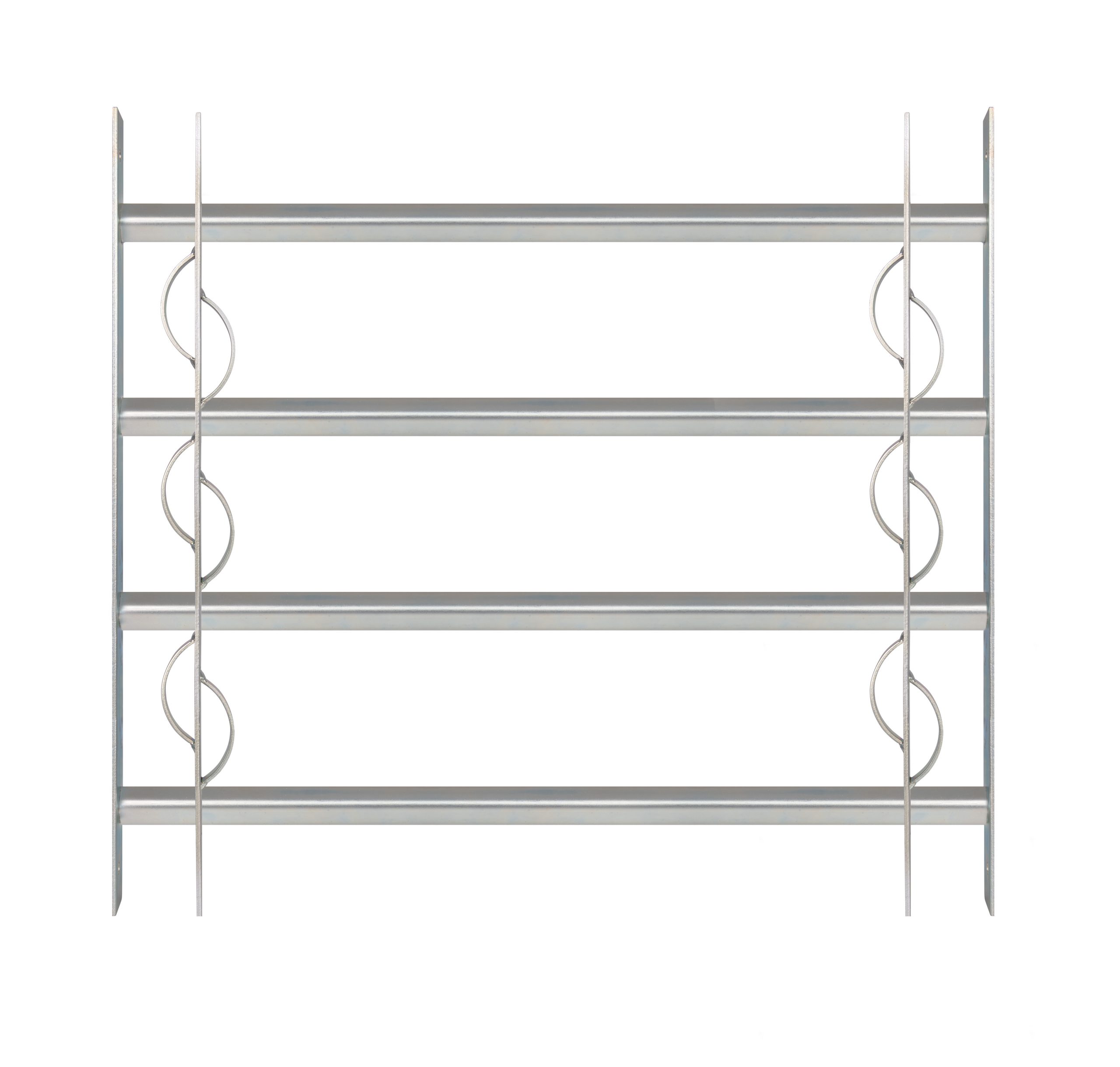 Alberts Fenstergitter Secorino Style 700 - 1050 x 600 mm Ausziehgitter