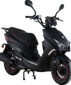 Alpha Motors Mofaroller Speedstar 50 ccm 25 kmh EURO 5 mattschwarz