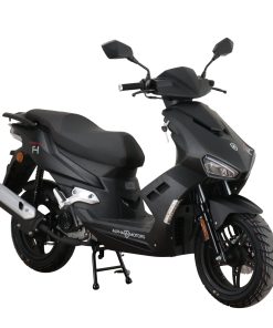 Alpha Motors Motorroller Mustang FI 50 ccm 45 kmh EURO 5 mattschwarz