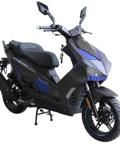 Alpha Motors Motorroller Shark 50 ccm 45 kmh EURO 5 mattschwarz
