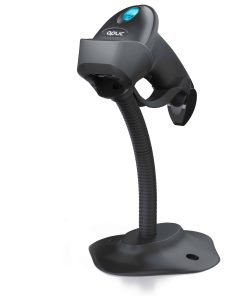 Aplic Bluetooth Barcode Scanner Wireless - 2D 1D - 2000 mAh Akku - inkl. Standfuß - Funk Barcodescanner kabellos - Barcodeleser