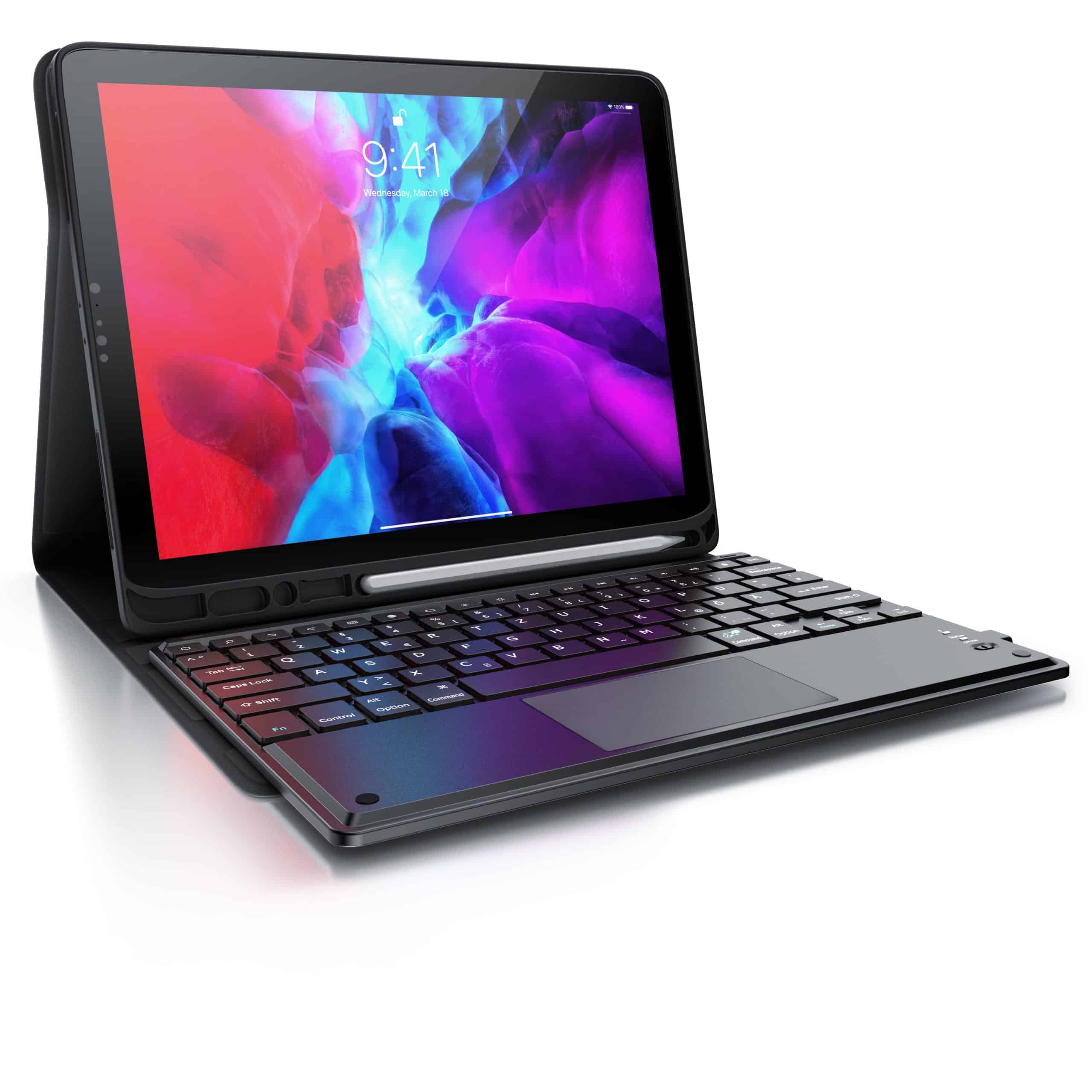 Aplic Bluetooth Tastatur kompatibel mit Tablet iPad Pro 12