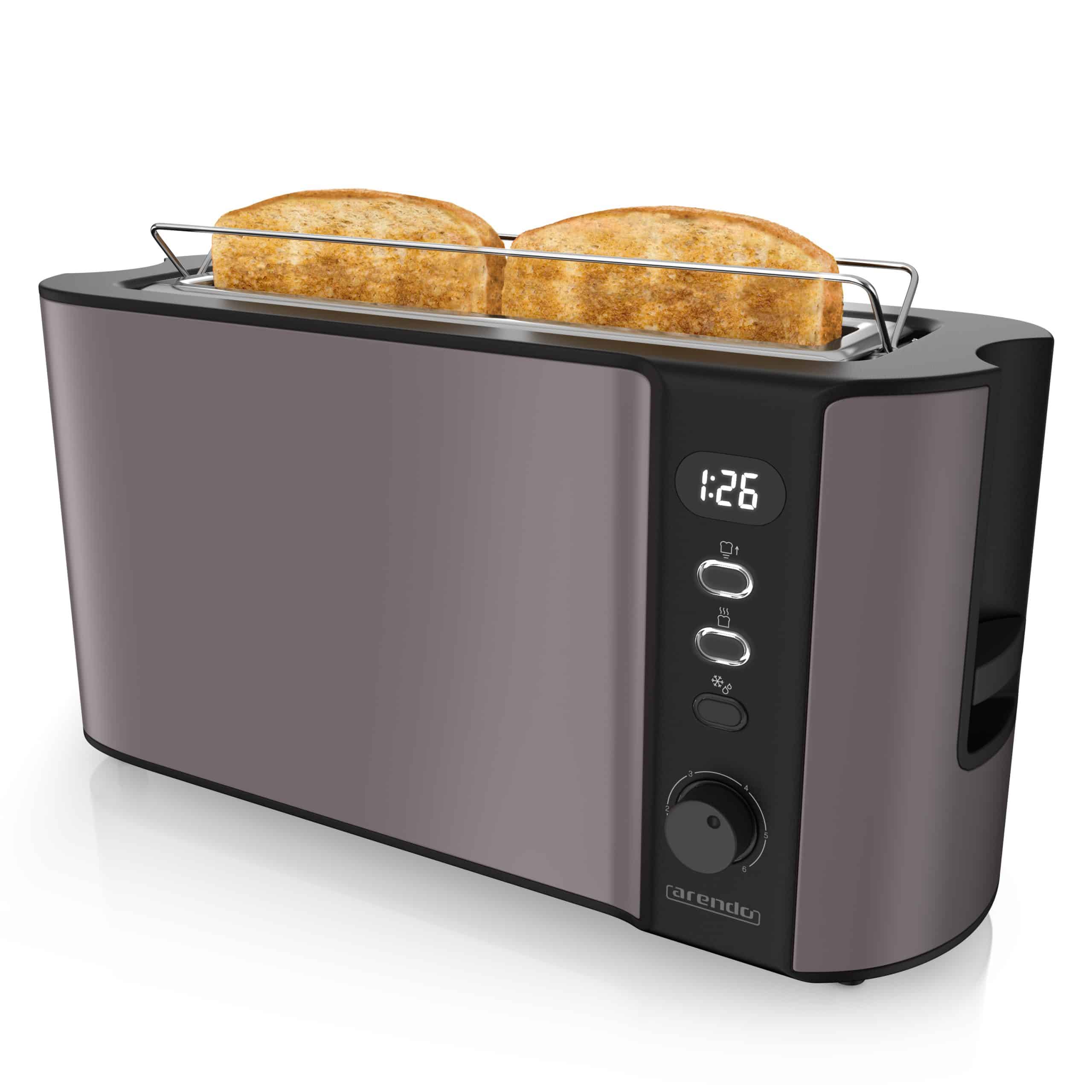 Arendo 1000 Watt Automatik Langschlitz Toaster