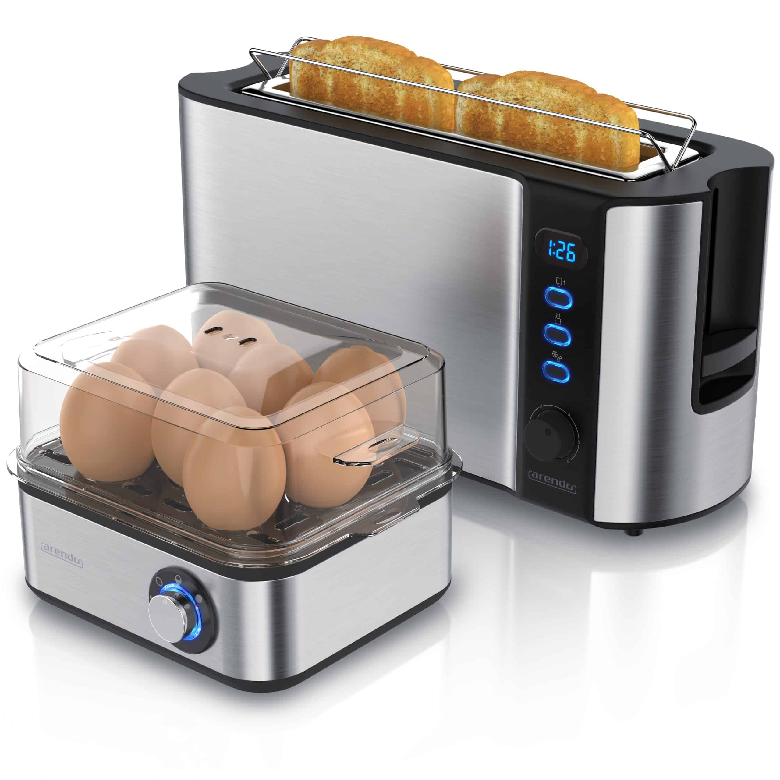 Arendo 2-teiliges Frühstücksset