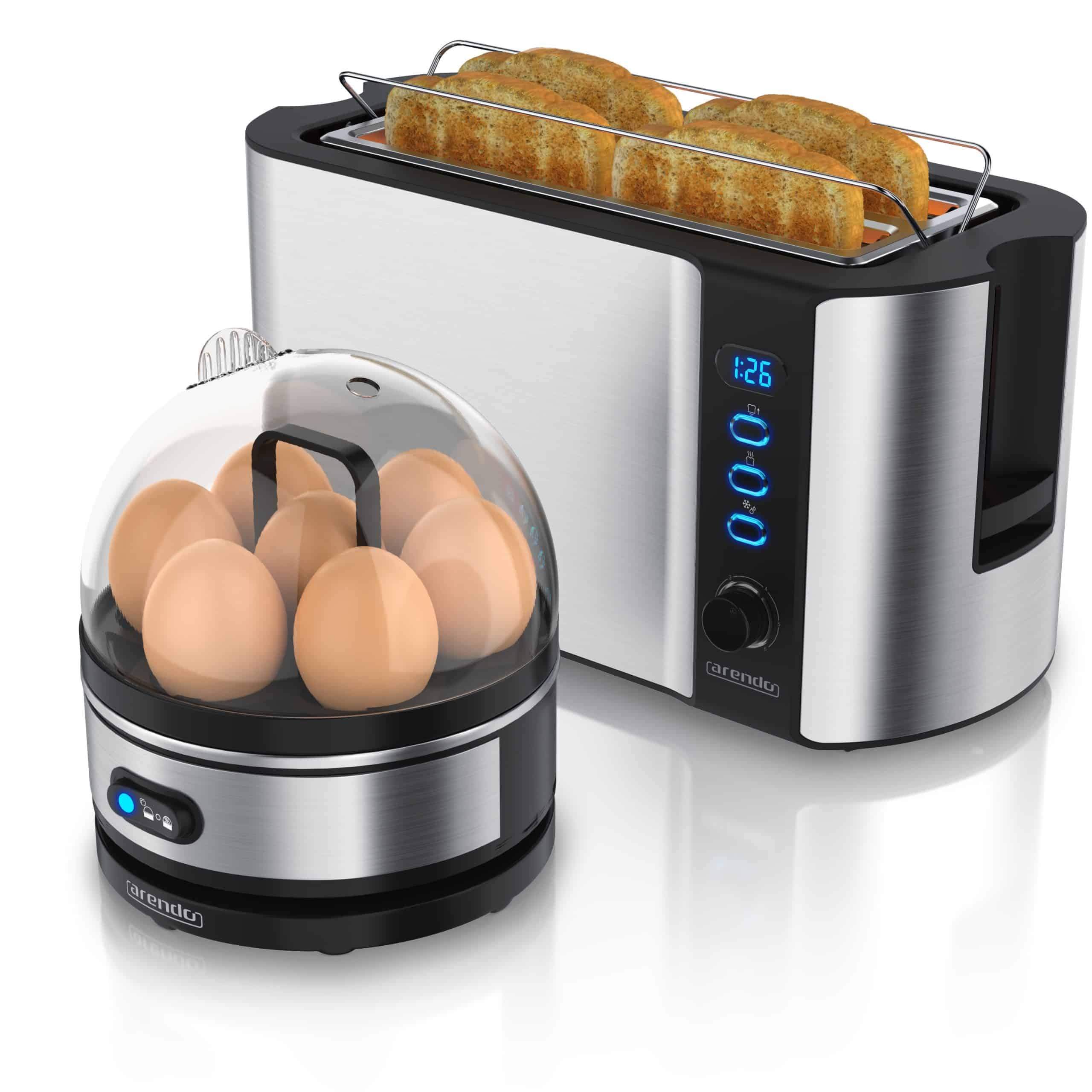 Arendo 2-teiliges Frühstücksset