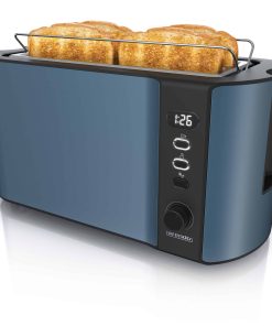 Arendo 4-Scheiben-Toaster mit Restzeitanzeige