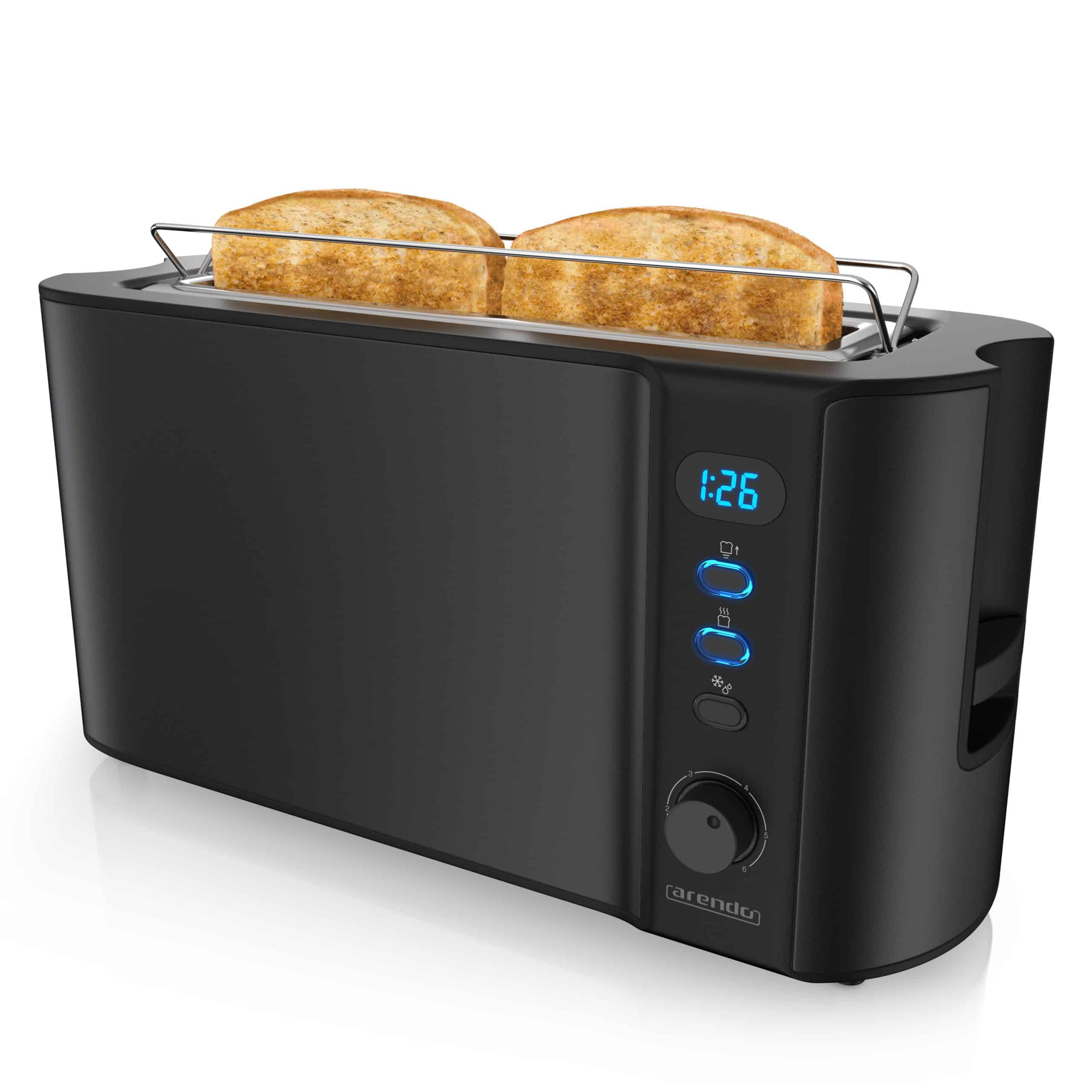 Arendo Automatik 2 Scheiben 1000W Langschlitz Toaster