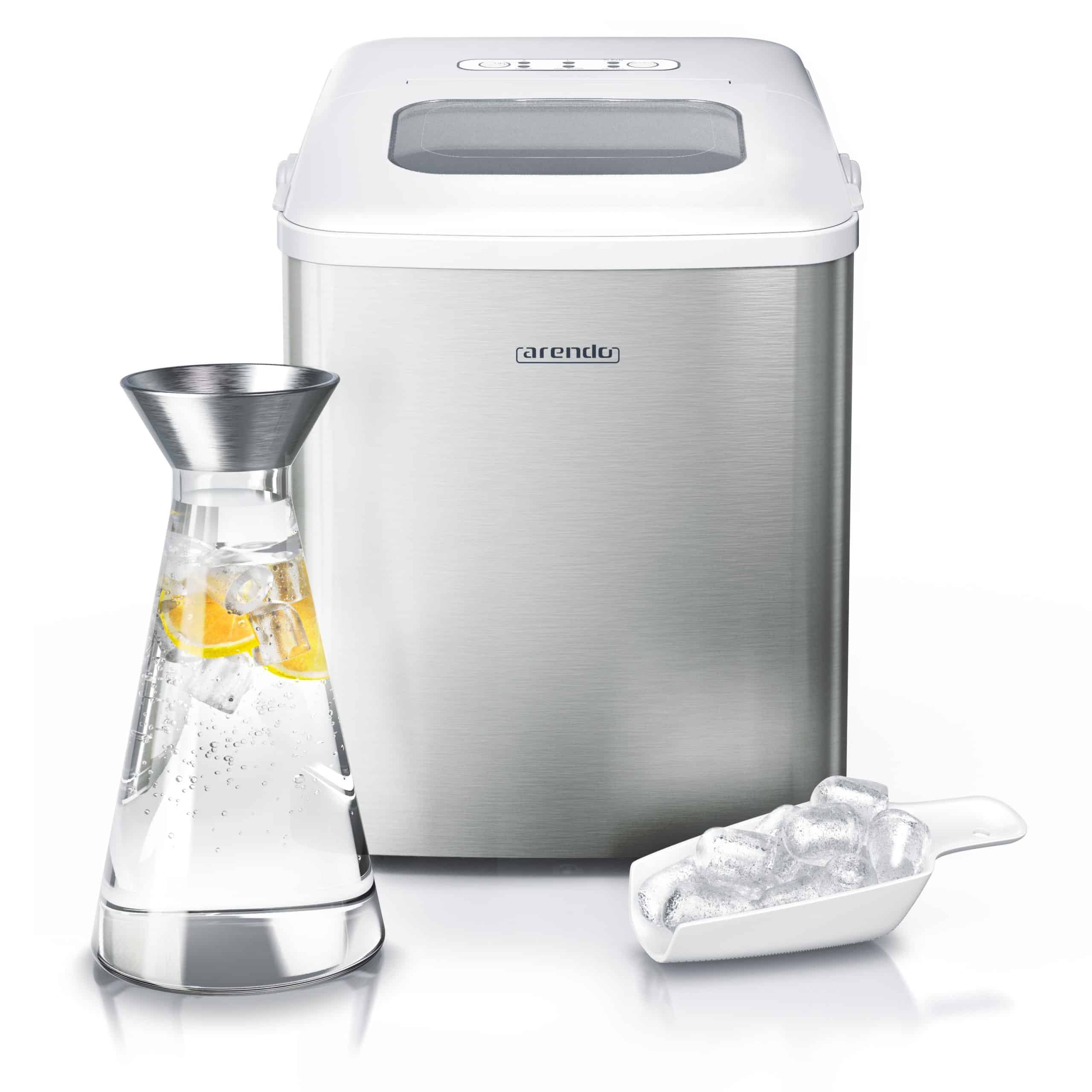 Arendo Eiswürfelmaschine 120 Watt mit 1