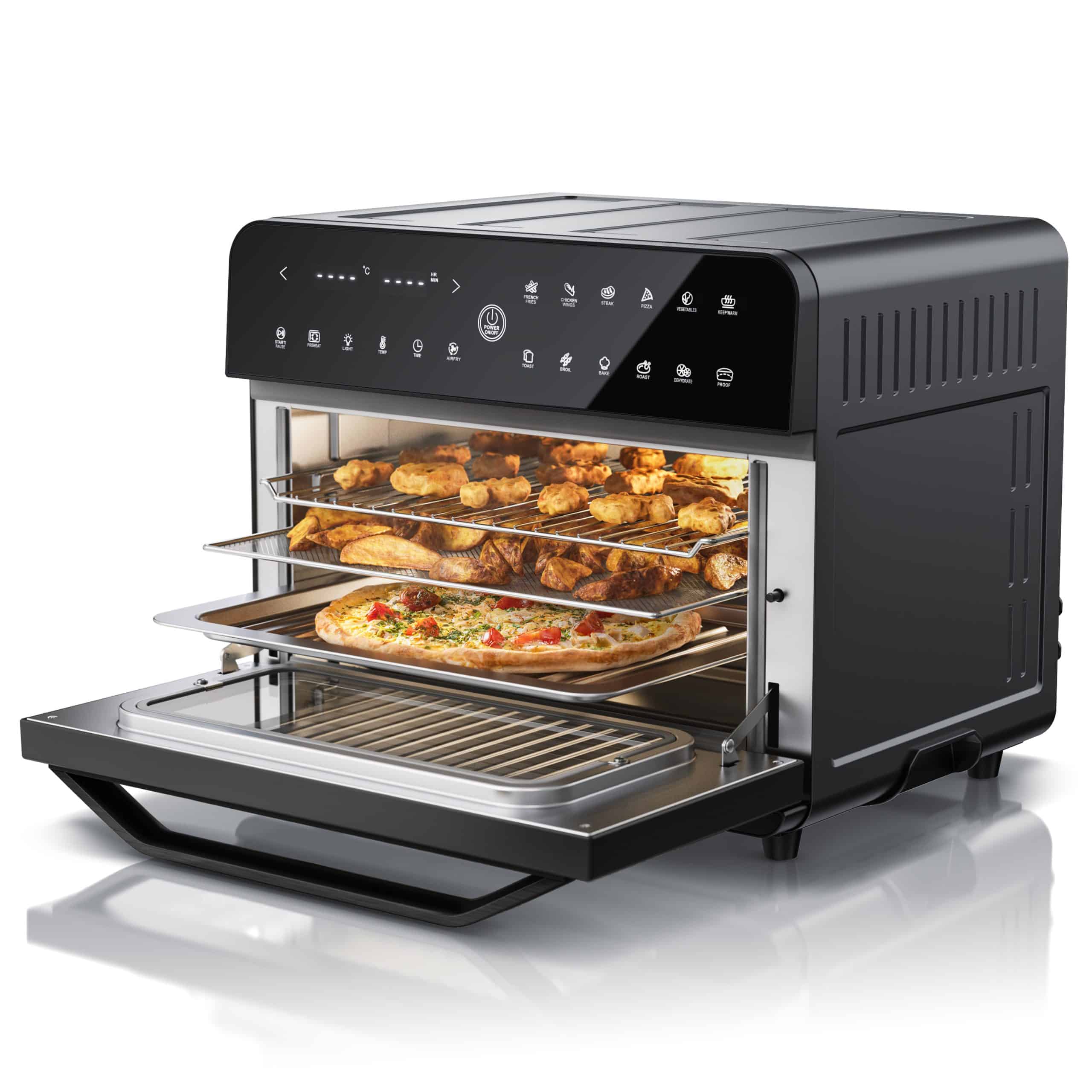 Arendo Heißluftfritteuse 1800 Watt