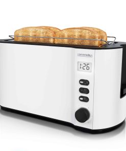 Arendo Langschlitz-Toaster für 4 Scheiben