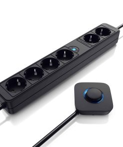Arendo Steckdosenleiste Mehrfachsteckdose Steckerleiste 3500W