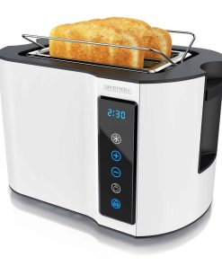 Arendo Toaster Wärmeisoliertes Doppelwandgehäuse