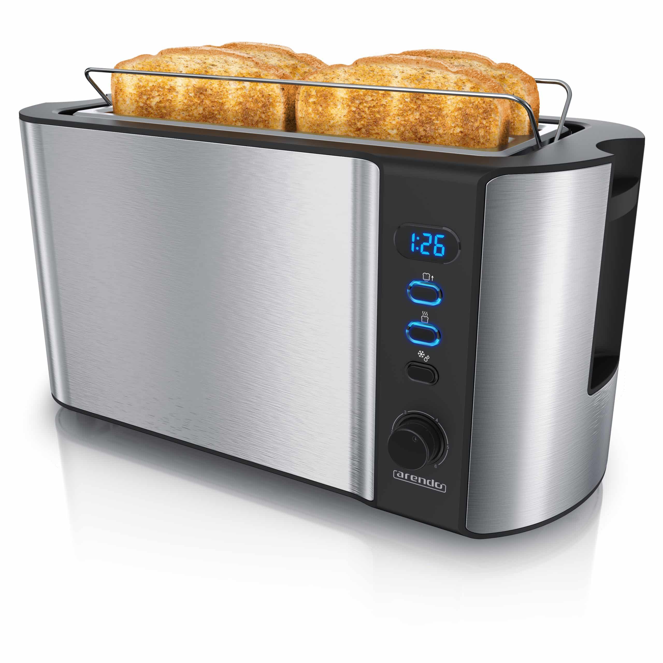 Arendo Toaster für 4 Scheiben