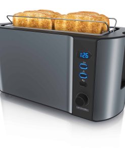 Arendo Toaster für 4 Scheiben Langschlitz