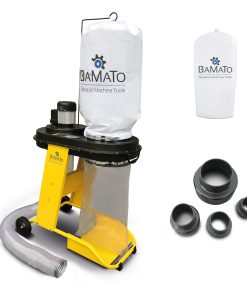 BAMATO Absauganlage AB-550 inkl. Adapter Set und 2. Filtersack